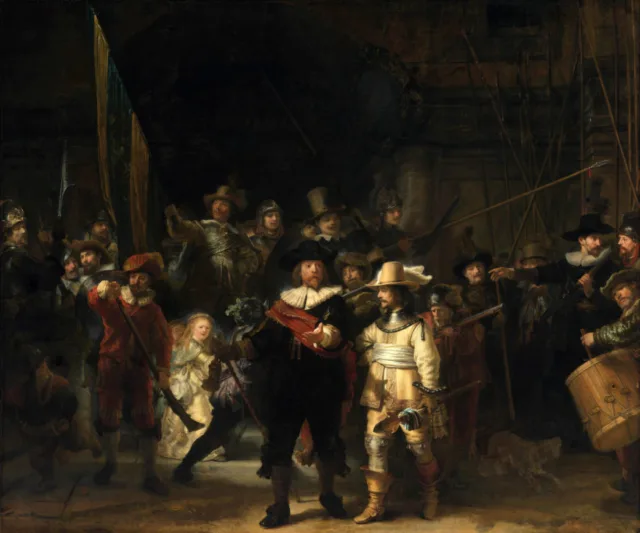 Rembrandt's color palette