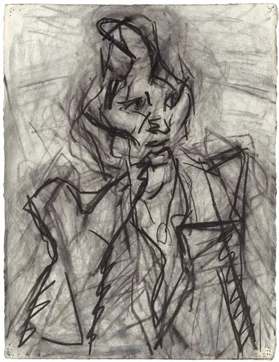 Frank Auerbach Trust in the process